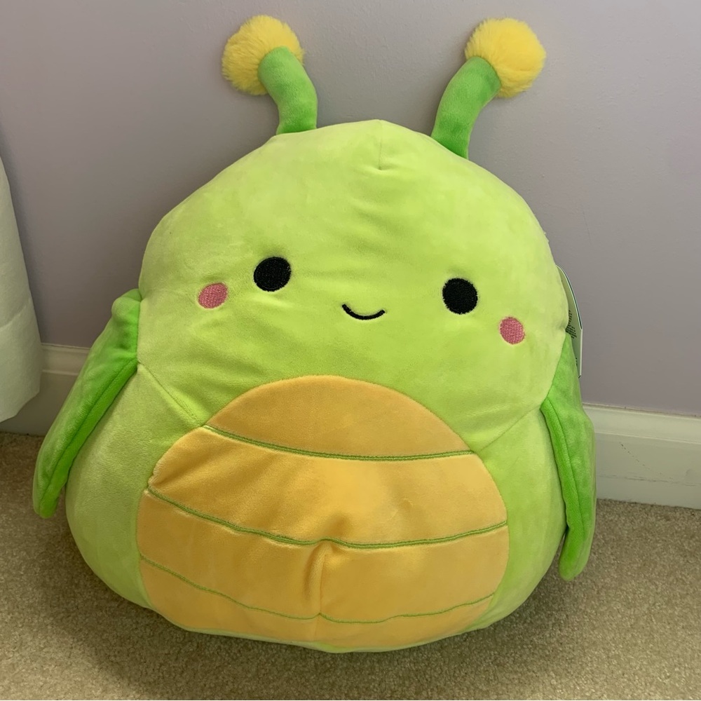 NWT 12” Pilar the Grasshopper Squishmallow
